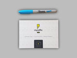 Static Notes LARGE 140 x 100mm Assorted Colours Pack 6