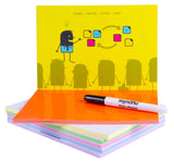 Myndflo Static Sticky Notes Range - Single Colours