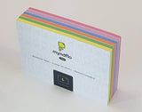 Static Notes LARGE 140 x 100mm Assorted Colours Pack 6